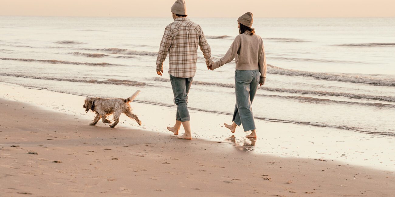 Hundeshooting am Strand